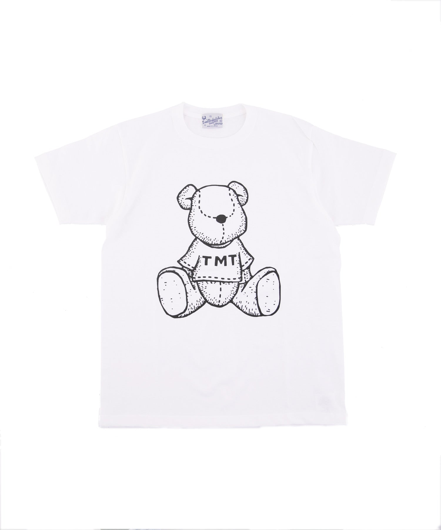 ヘビージャージーキッズTシャツ(TMT BEAR)／ホワイト – TMT OFFICIAL