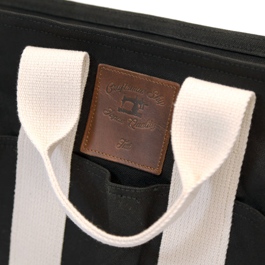 CANVAS VEGIE BAG (MIDIUM) / BLACK