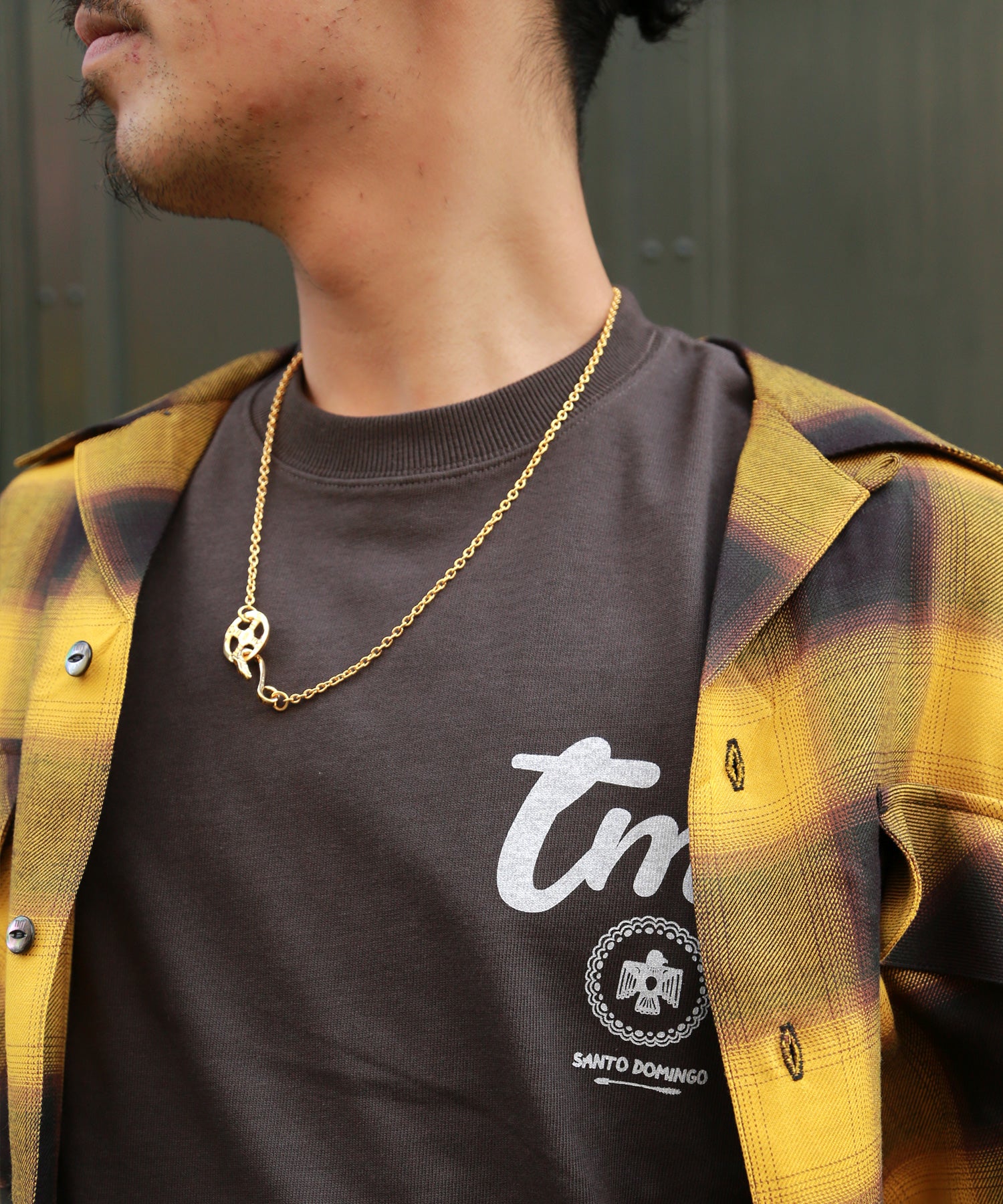 EAGLEHOOK&CIRCLE CHAIN(SHORT)/GOLD – TMT OFFICIAL ONLINE STORE