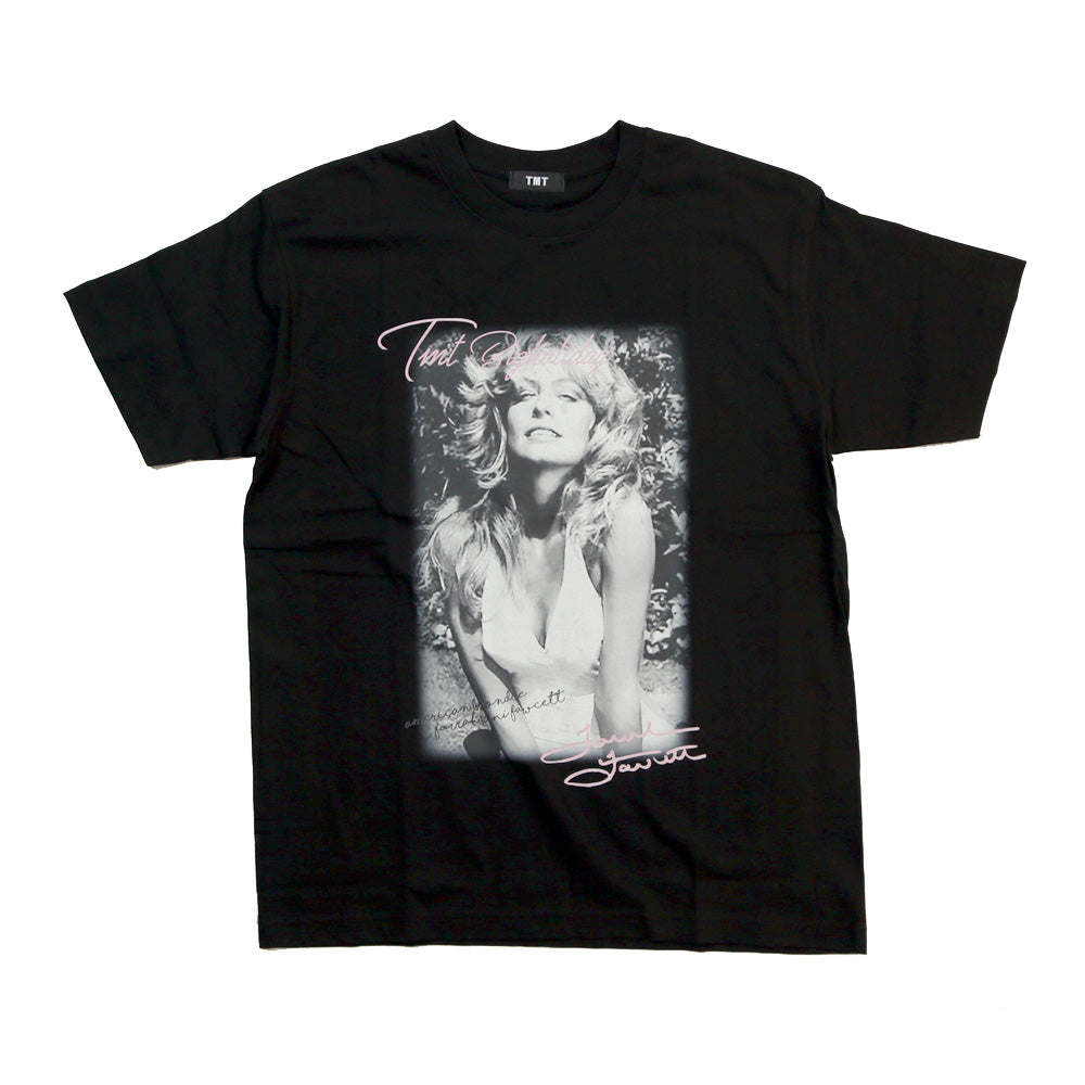 ORGANIC COTTON JERSEY S/SL TEE(blondie) / BLACK – TMT OFFICIAL