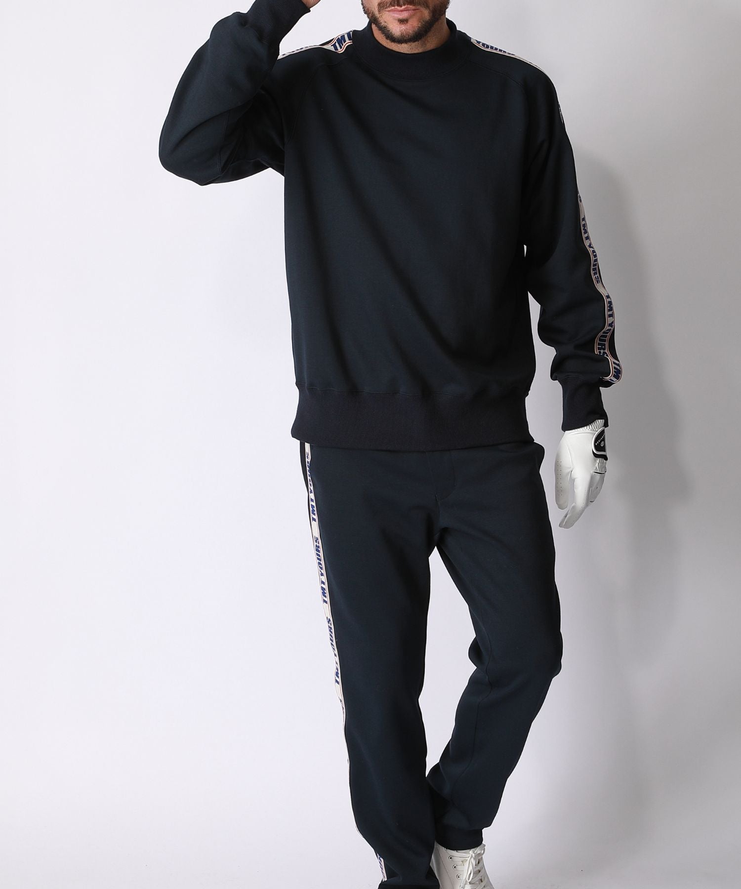 JQ-SIDETAPE SOFT SWEAT PANTS / NAVY – TMT OFFICIAL ONLINE STORE