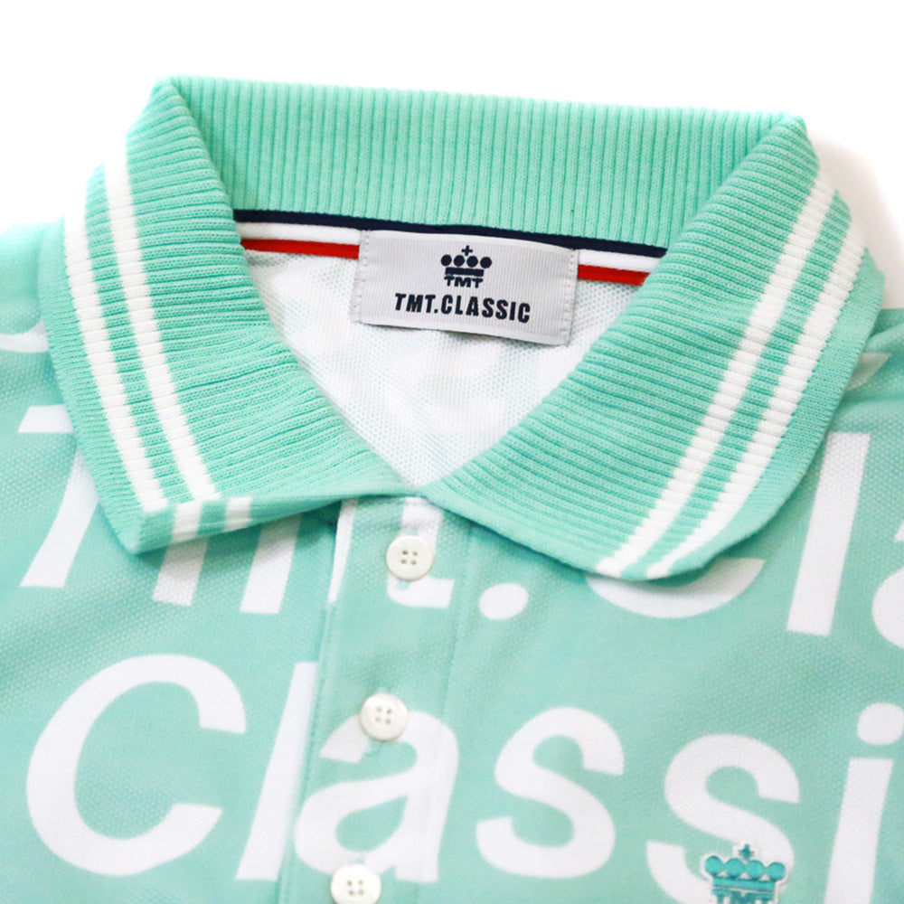 Primeflex MOSS STITCH POLO SHIRT / TURQUOISE