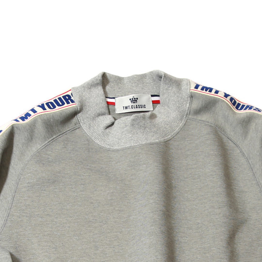 JQ-SIDETAPE SOFT SWEAT SHIRTS / GRAY