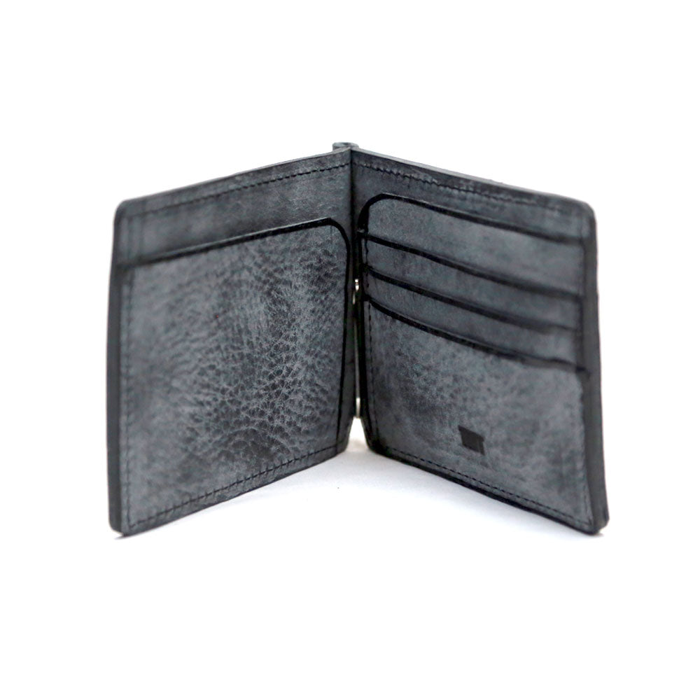 BIFOLD CLIP WALLET(STAR)／ブラック