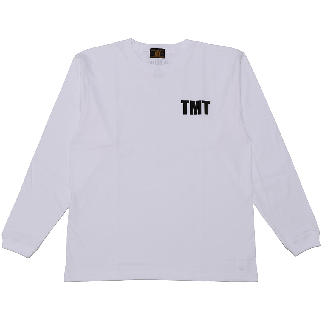アメリカンドライコットン ヘビージャージーロングスリーブTシャツ(TMT) / ホワイト