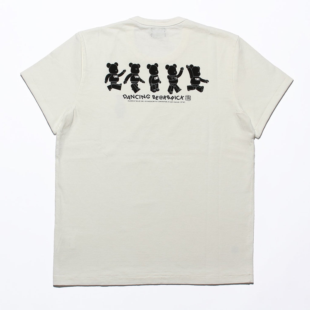 BE@RBRICK×TMT AMERICAN JERSEY TEE(DANCING BE@RBRICK)／WHITE – TMT