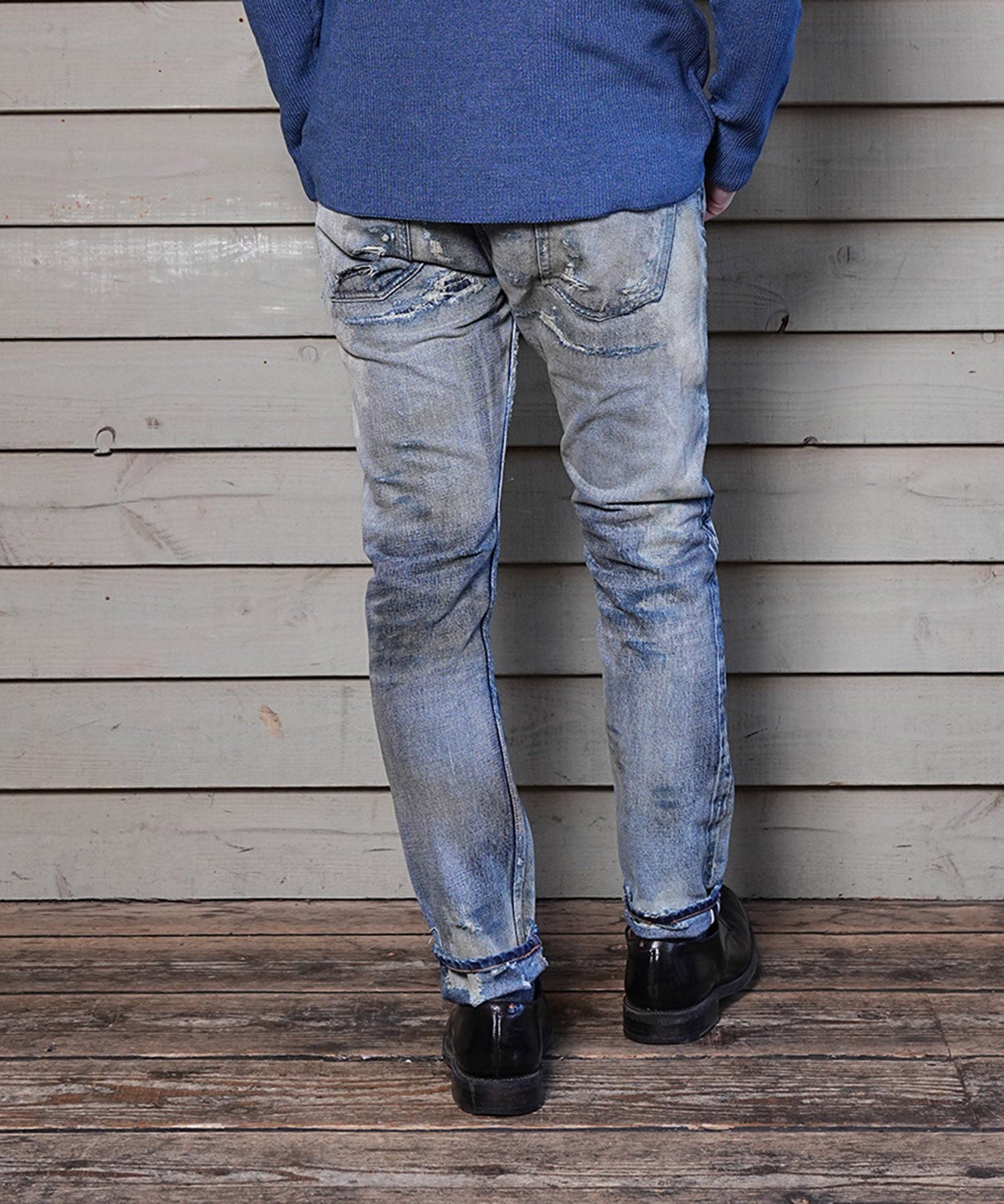 DENIME×TMT DENIM 5P TAPERED(100 years ago-processing) – TMT