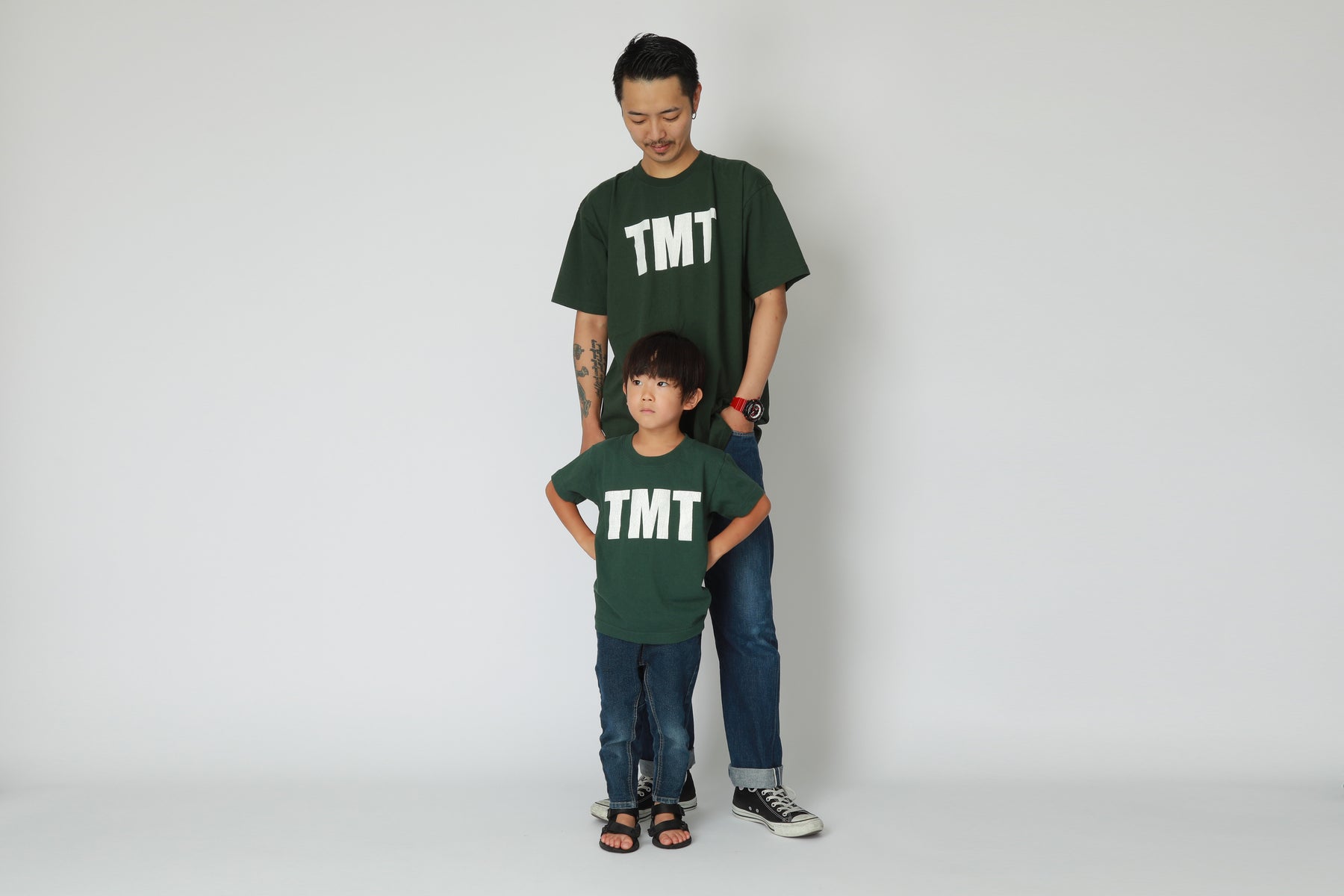 ヘビージャージーキッズTシャツ(TMT)／グリーン – TMT OFFICIAL ONLINE