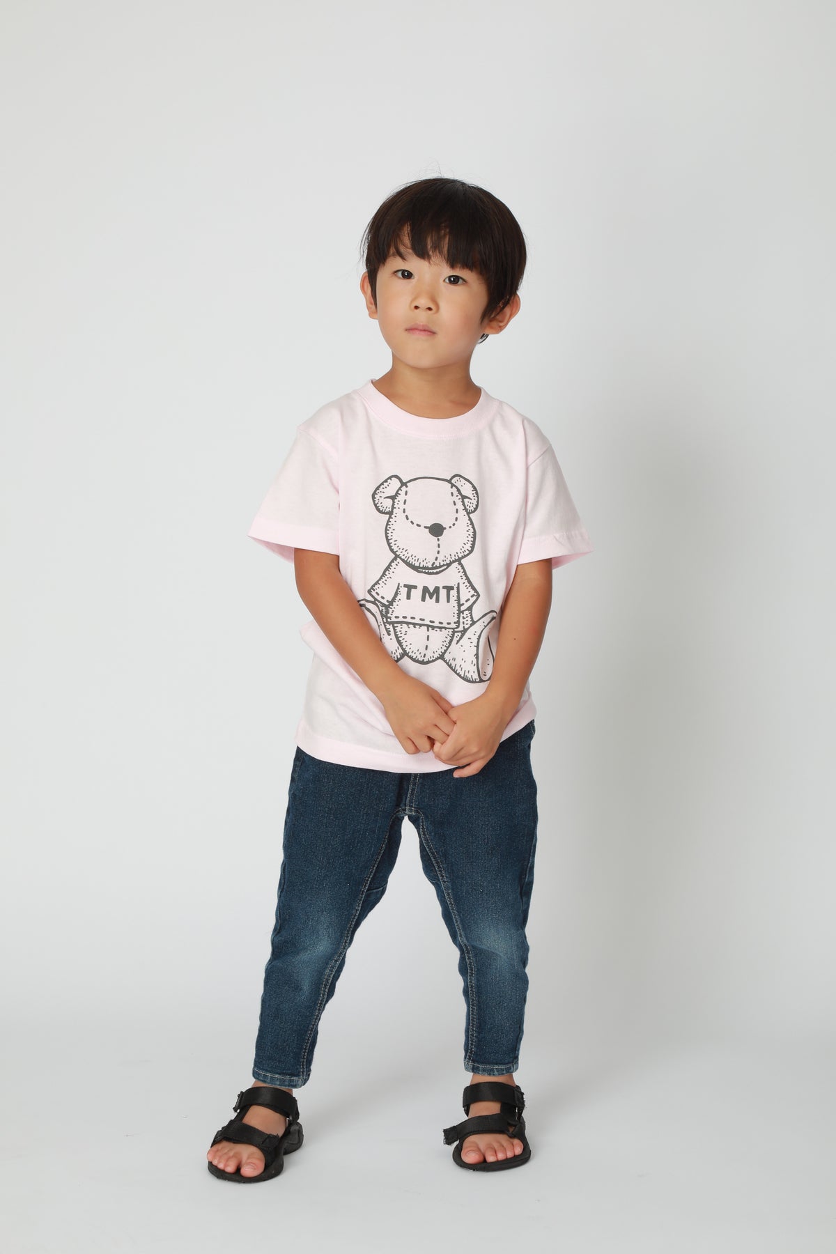 ヘビージャージー キッズTシャツ (TMT BEAR) ／ブラック – TMT